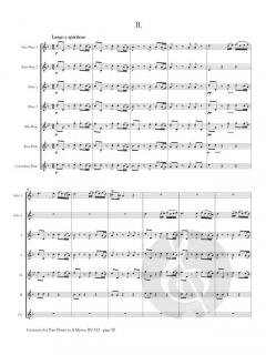 Concerto for 2 Flutes in A Minor RV 522 von Antonio Vivaldi 