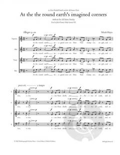 At the Round Earth's Imagined Corners von Micah Hayes 