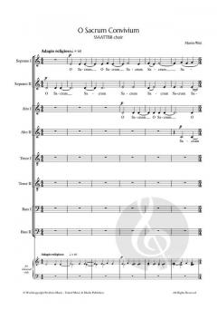 O Sacrum Convivium von Martin Watt 