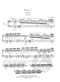 12 études d'exécution transcendante von Franz Liszt 