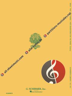 Two And Three Part Inventions von Johann Sebastian Bach 
