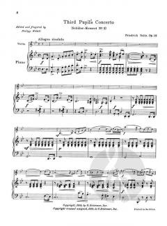Third Pupil's Concerto No. 3 von Friedrich Seitz 