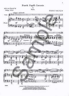 4. Pupil's Concerto op. 15 von Friedrich Seitz 