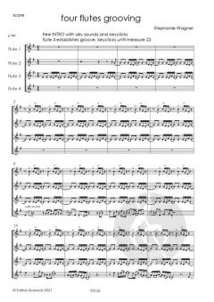 4 flutes grooving von Stefanie Wagner 