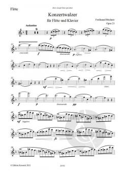 Konzertwalzer op. 21 von Ferdinand Büchner 