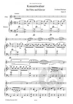 Konzertwalzer op. 21 von Ferdinand Büchner 