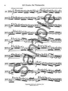 Exercises For Violoncello Book 2 von Justus Johann Friedrich Dotzauer im Alle Noten Shop kaufen