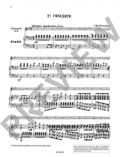 Konzert Nr. 1 f-Moll op. 73 von Carl Maria von Weber 