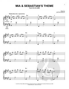 Mia & Sebastian's Theme von Justin Hurwitz (Download) 