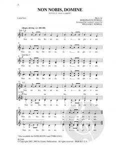 Non Nobis, Domine von Rosephanye Powell (Download) 