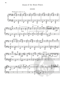 Nutcracker Suite Op.71 Piano Four Hands von Pjotr Iljitsch Tschaikowski 