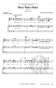 Mary Had A Baby (Download) 