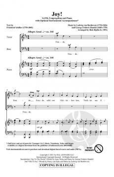 Joy! von Isaac Watts (Download) 