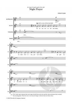Night Prayer von Owain Park (Download) 