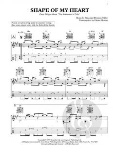 Shape Of My Heart von Sting (Download) 