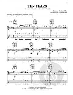 Ten Years von Dominic Miller (Download) 