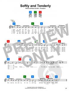 Softly And Tenderly von Will L. Thompson (Download) 