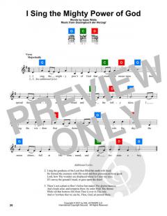 I Sing The Mighty Power Of God von Isaac Watts (Download) 