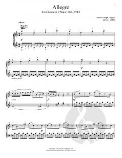 Sonata In C Major, Hob. XVI: 1 von Joseph Haydn (Download) 