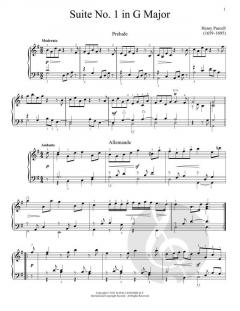 Suite In G Major von Henry Purcell (Download) 