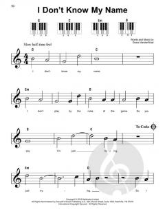 I Don't Know My Name von Grace VanderWaal (Download) 