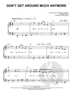 Don't Get Around Much Anymore von Duke Ellington (Download) 