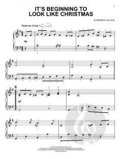 It's Beginning To Look Like Christmas von Meredith Willson (Download) 