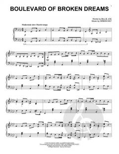 Boulevard Of Broken Dreams [Classical version] von Green Day (Download) 