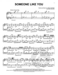 Someone Like You [Classical version] von Dan Wilson (Download) 