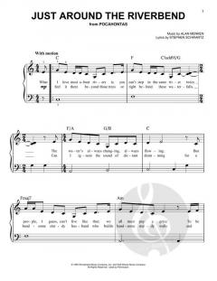 Just Around The Riverbend von Stephen Schwartz (Download) 