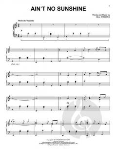 Ain't No Sunshine von Bill Withers (Download) 