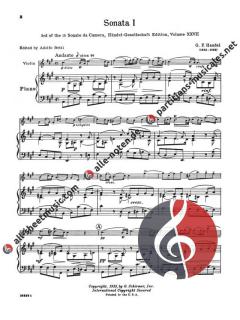 6 Sonatas von Georg Friedrich Händel 