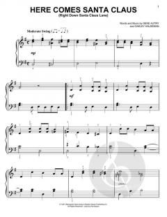 Here Comes Santa Claus von Oakley Haldeman (Download) 