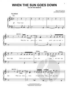 When The Sun Goes Down von Lin-Manuel Miranda (Download) 