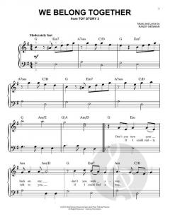 We Belong Together von Randy Newman (Download) 