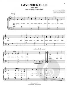 Lavender Blue von Eliot Daniel (Download) 