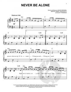 Never Be Alone von Glen Scott (Download) 