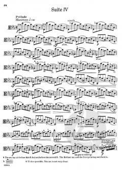 6 Suiten für Violoncello solo von Johann Sebastian Bach 