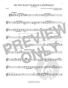 Do You Want To Build A Snowman? von Kristen Anderson-Lopez (Download) 