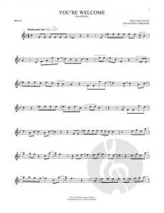 You're Welcome von Lin-Manuel Miranda (Download) 