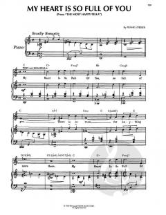 My Heart Is So Full Of You von Frank Loesser 