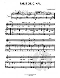 Paris Original von Frank Loesser 