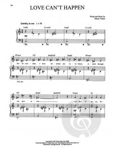 Love Can't Happen von Maury Yeston 