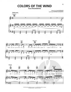 Colors Of The Wind von Stephen Schwartz 