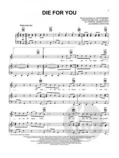 Die For You von Justin Bieber 