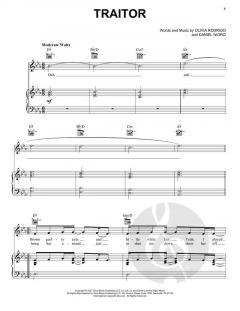 traitor von Olivia Rodrigo 