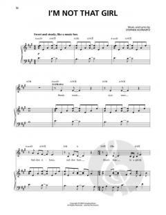 I'm Not That Girl von Stephen Schwartz 