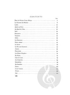 25 Selected Songs von Gabriel Fauré 