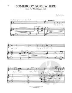 Somebody, Somewhere von Frank Loesser 