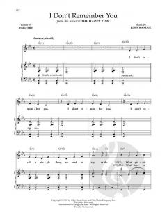 I Don't Remember You von John Kander 